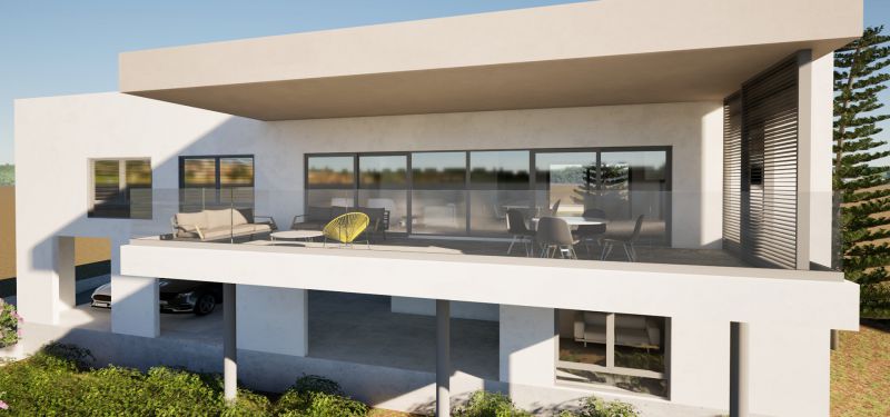Single-storey Smart-Timber home with landscaped garden