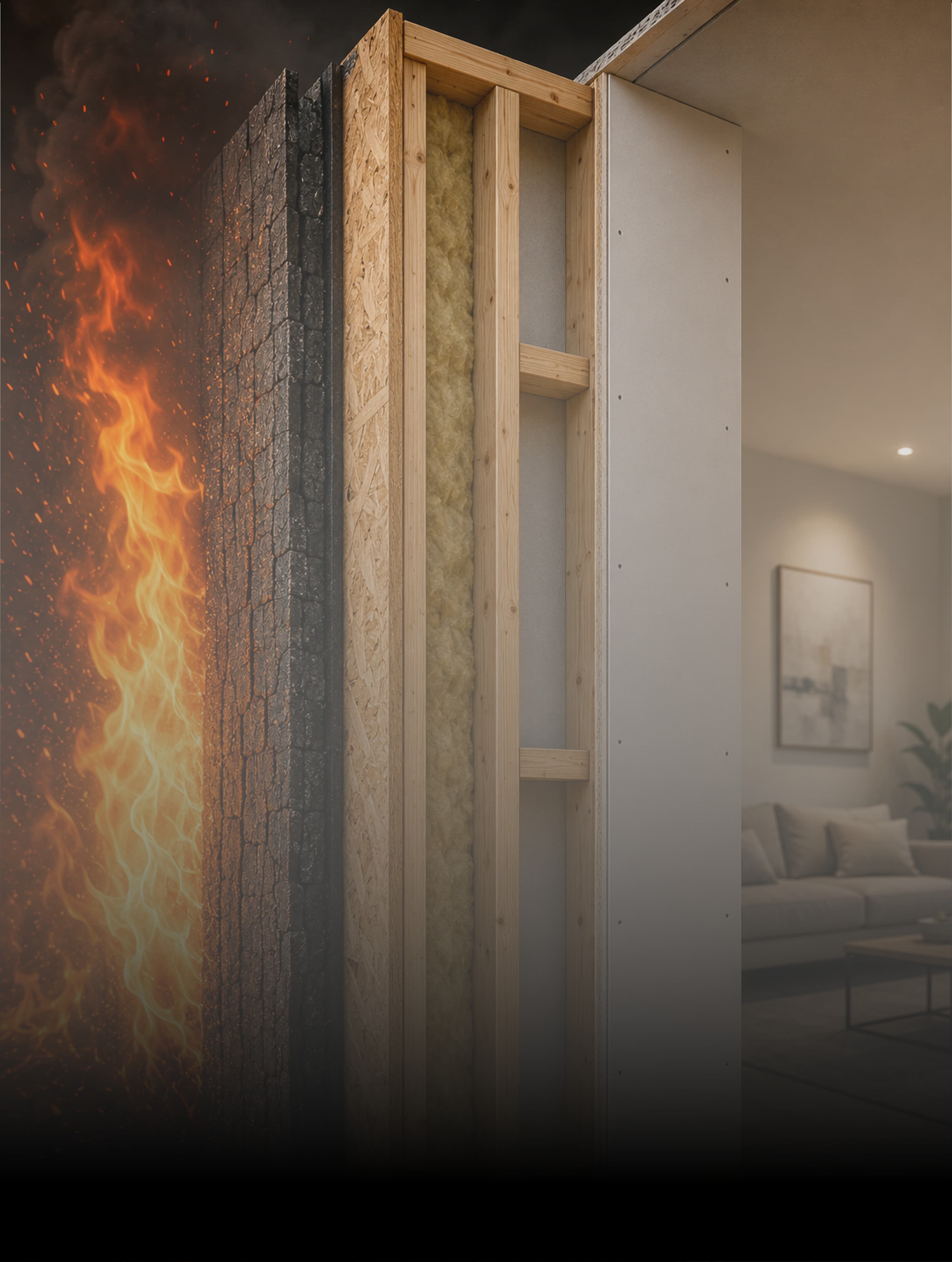 Fire Protection in Smart-Timber™ Homes: What Really Happens in a Fire?